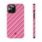 Angelina Stripes | Hot Pink - iPhone Case