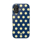 Big Polka Dot | Blue and Cream