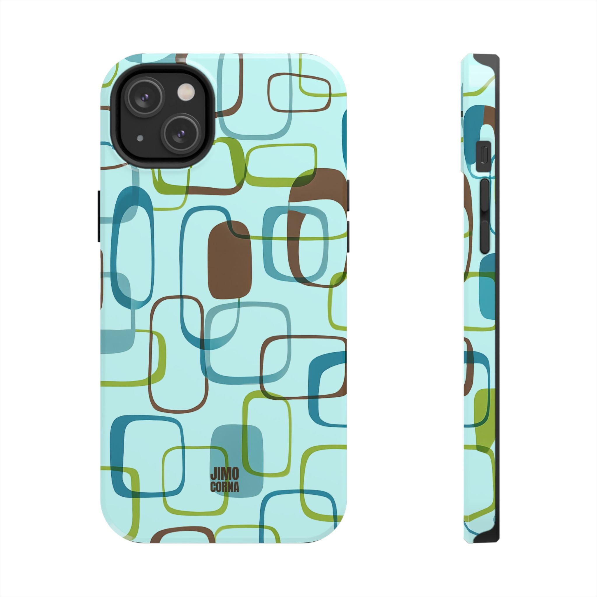 Coast Blocks iPhone Case | Mint