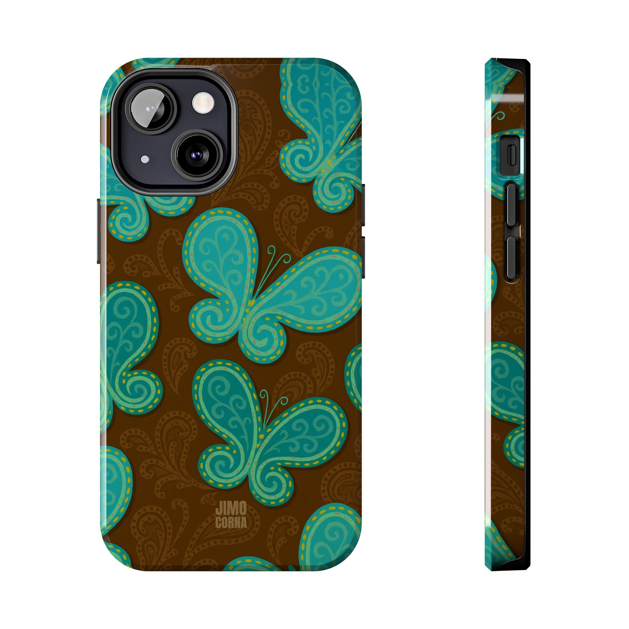 Cocoa Breeze Butterflies iPhone Case