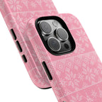 Holiday Knit | Pink MagSafe iPhone Case