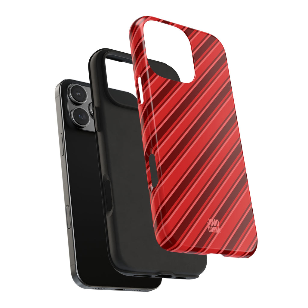 Angelina Stripes | Cherry - iPhone Case