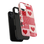 Patchwork Heart iPhone Case