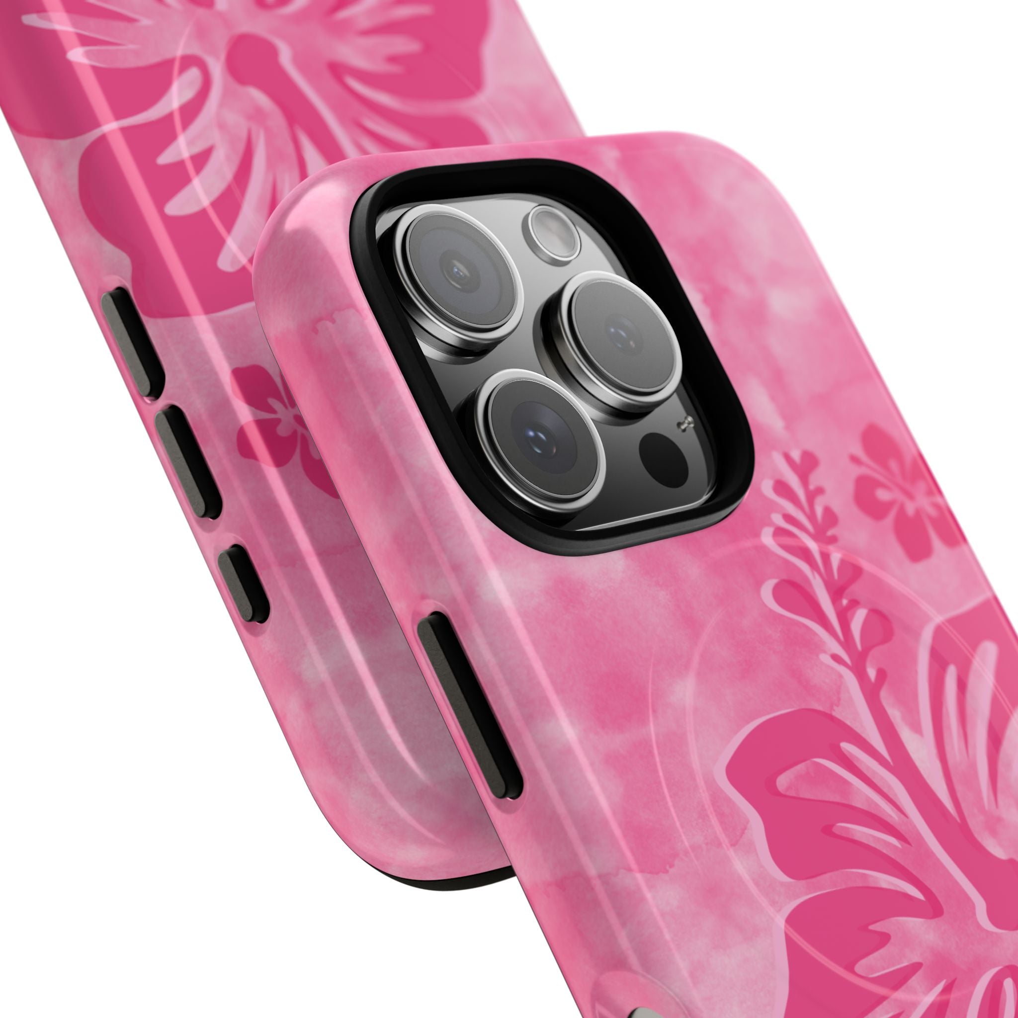 Pink Tie-Dye Hibiscus