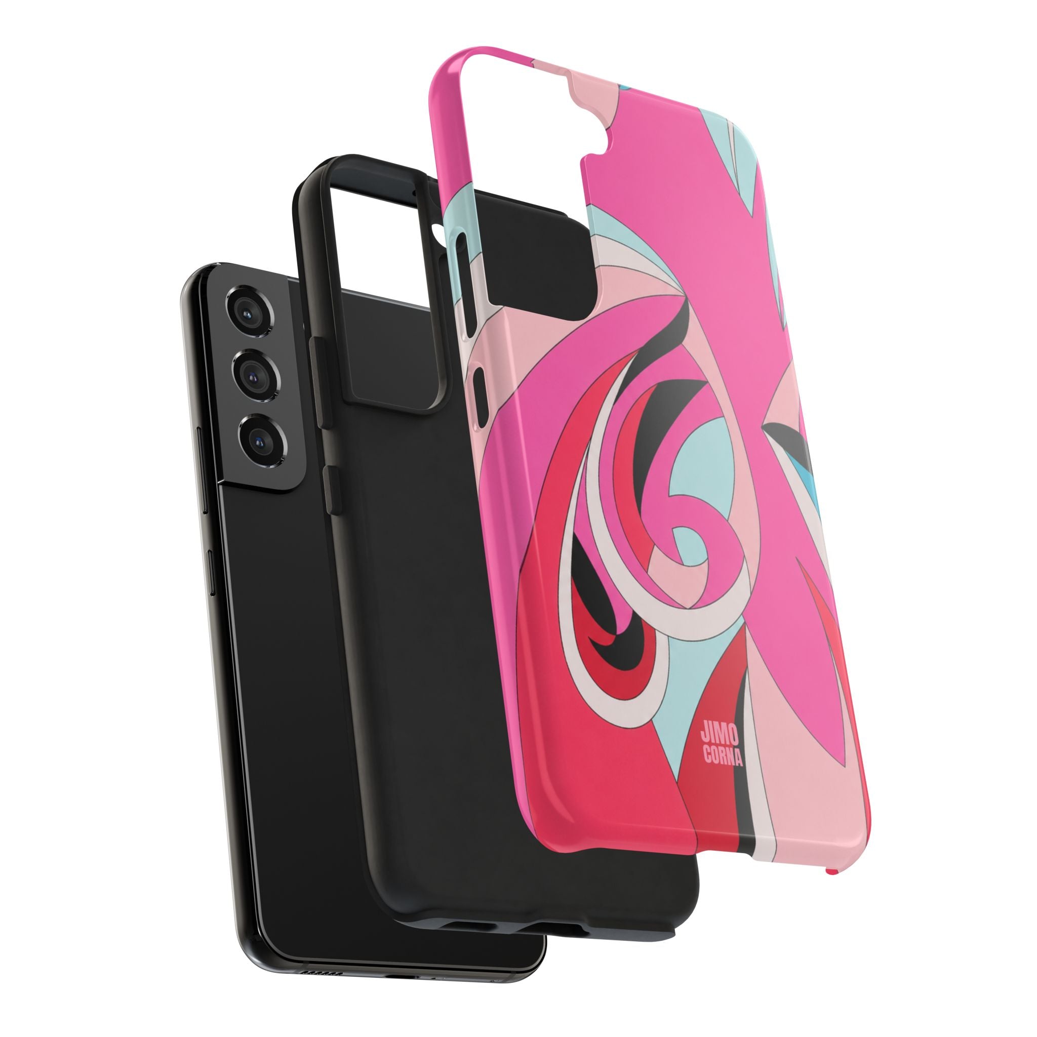 Pink Tropic Swirl Samsung Galaxy Case