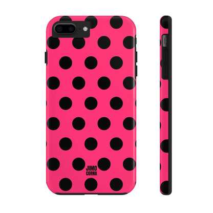 Big Polka Dot | Hot Pink and Black
