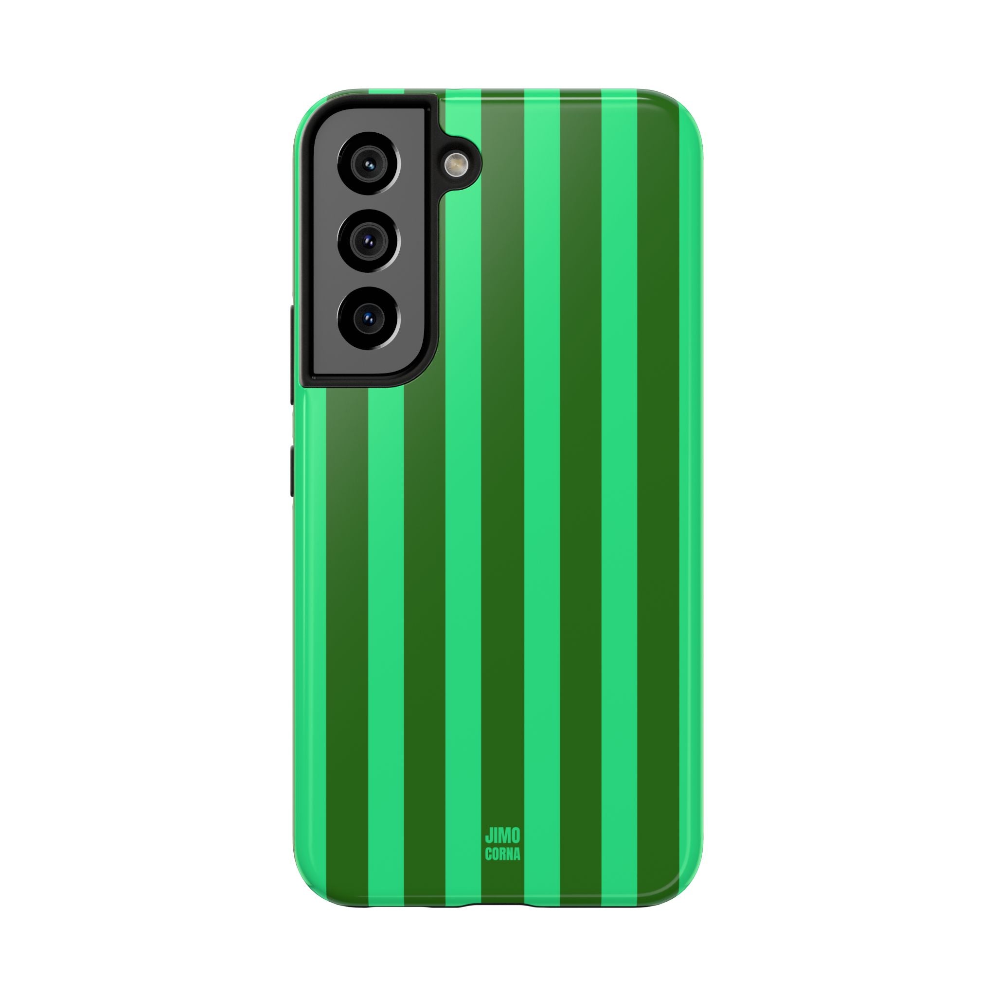 Bold Stripes Samsung Galaxy Case | Olive Green