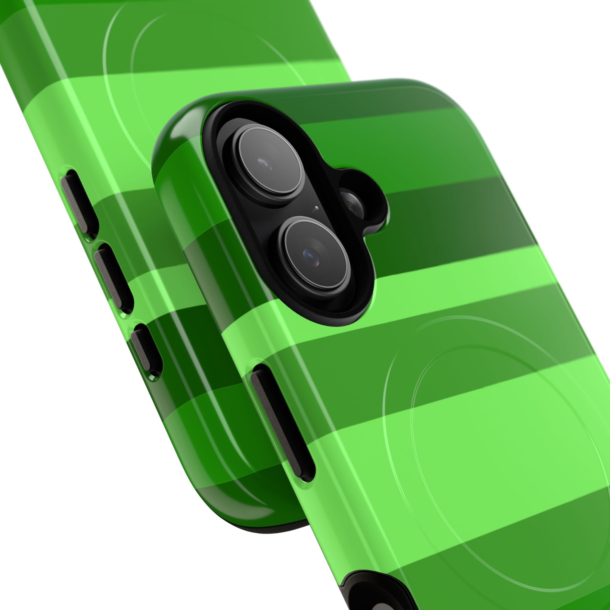 Matcha Stripe MagSafe iPhone Case