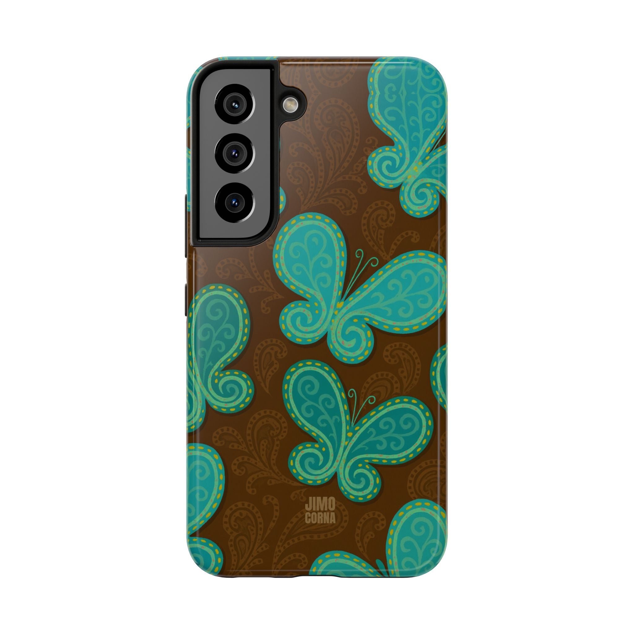 Cocoa Breeze Butterflies Samsung Galaxy Case