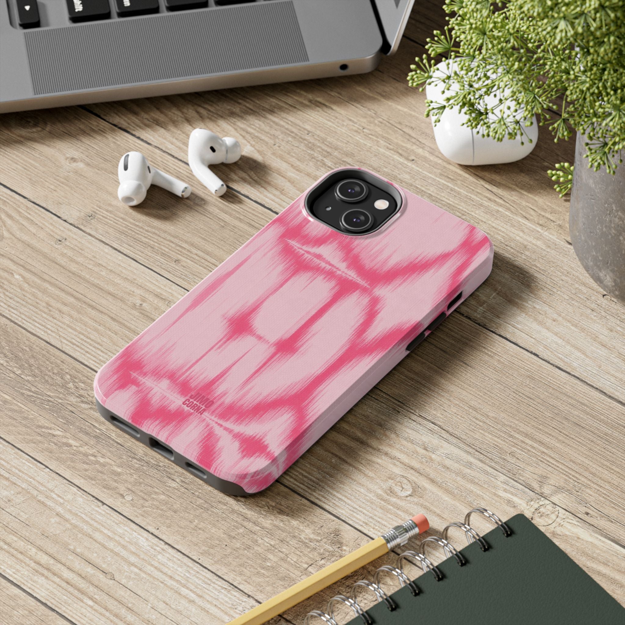 Taupe iPhone Case | Pink