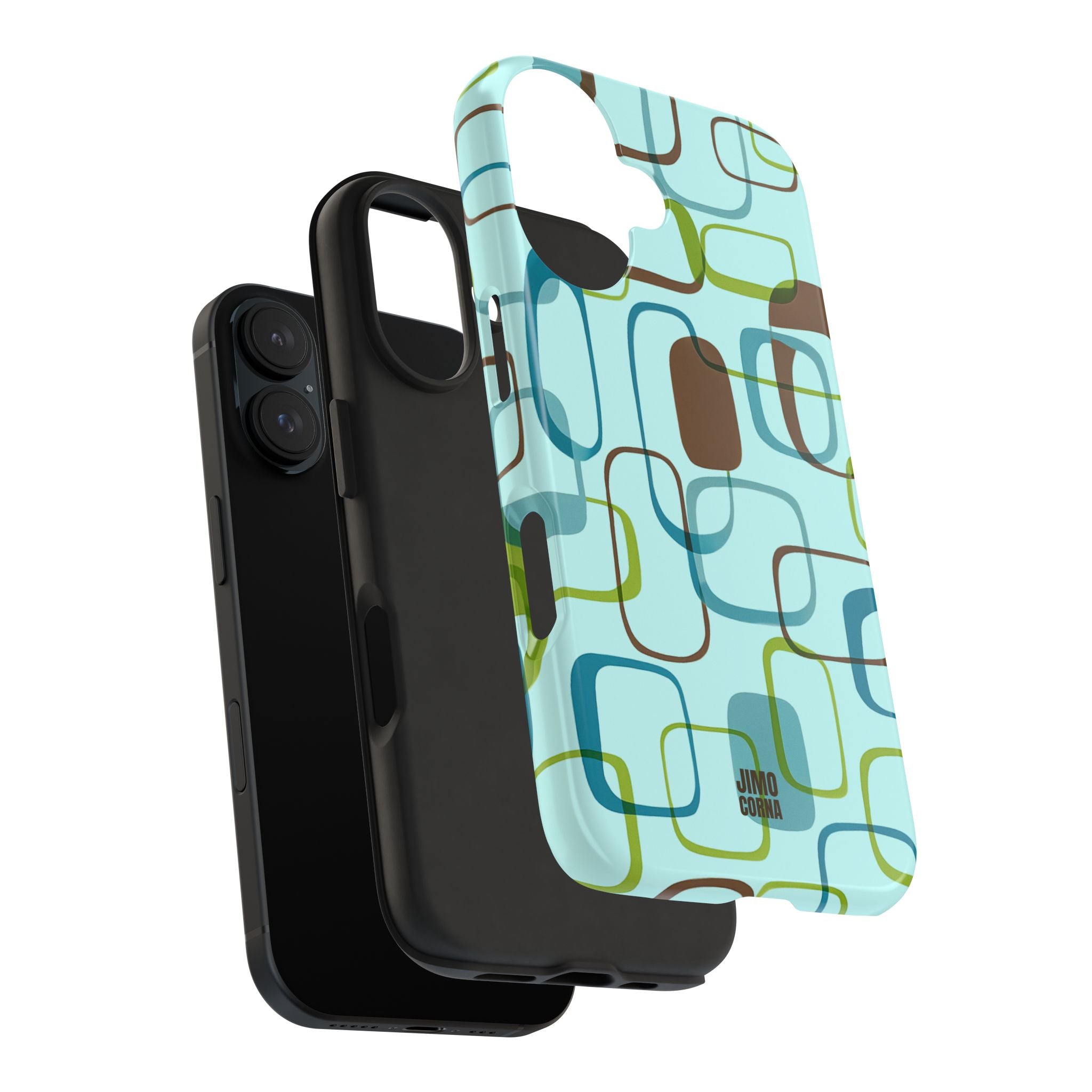 Coast Blocks iPhone Case | Mint