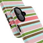 Sweet Candy Stripes MagSafe iPhone Case