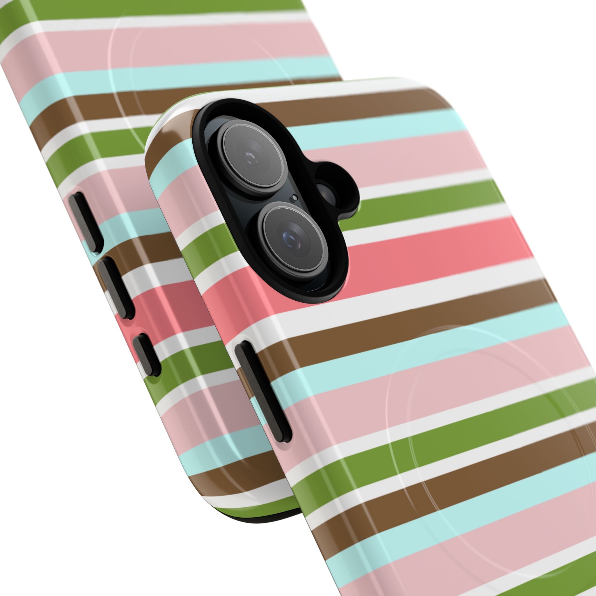 Sweet Candy Stripes MagSafe iPhone Case