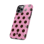 Big Polka Dot | Pink and Black