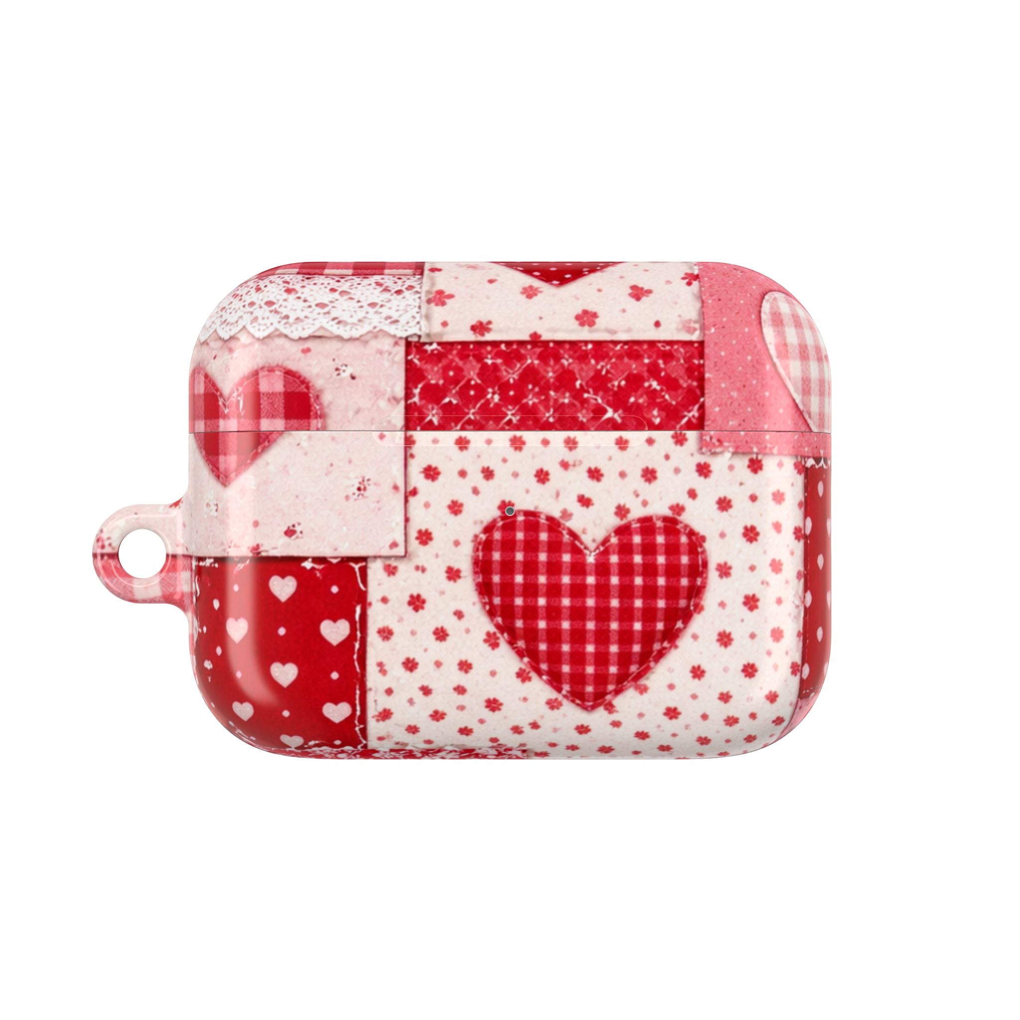 Patchwork Heart AirPods Case