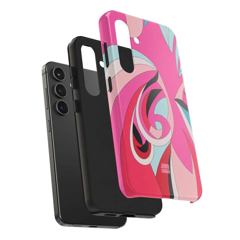 Pink Tropic Swirl Samsung Galaxy Case