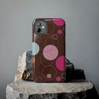 Spiral Pop iPhone Case | Brown