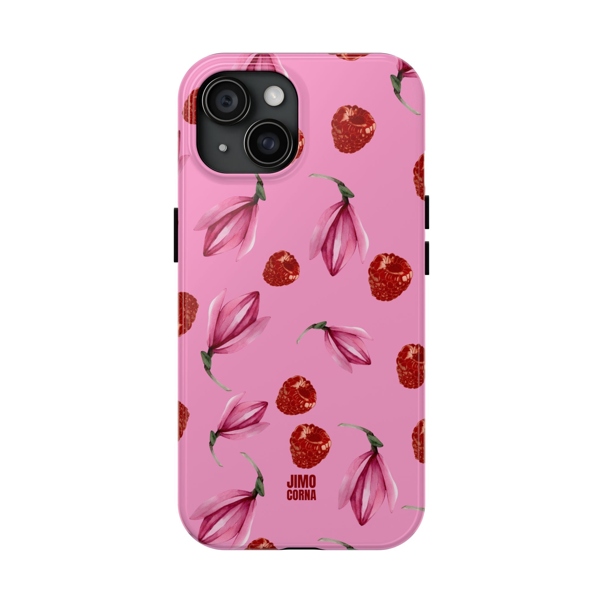 Raspberries and Flowers
