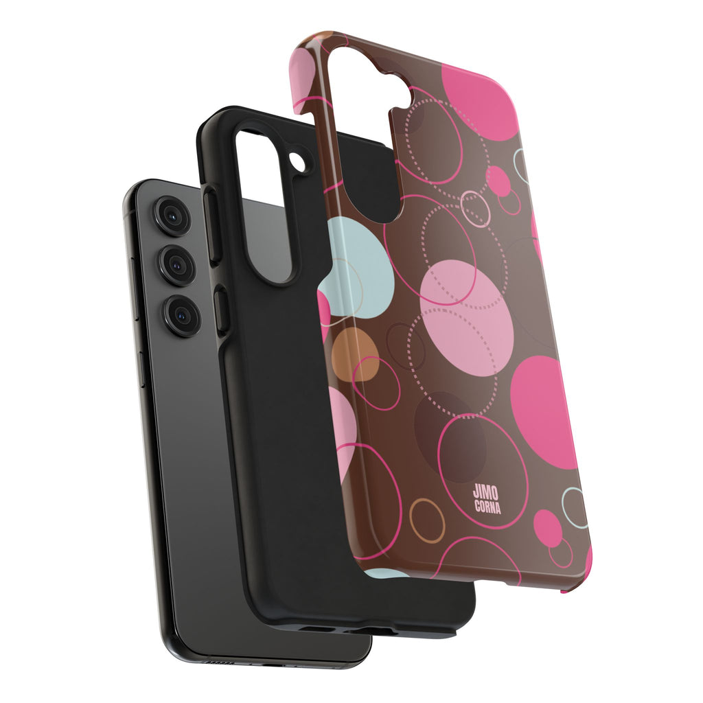 Spiral Pop iPhone Case | Brown