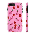 Raspberries and Flowers