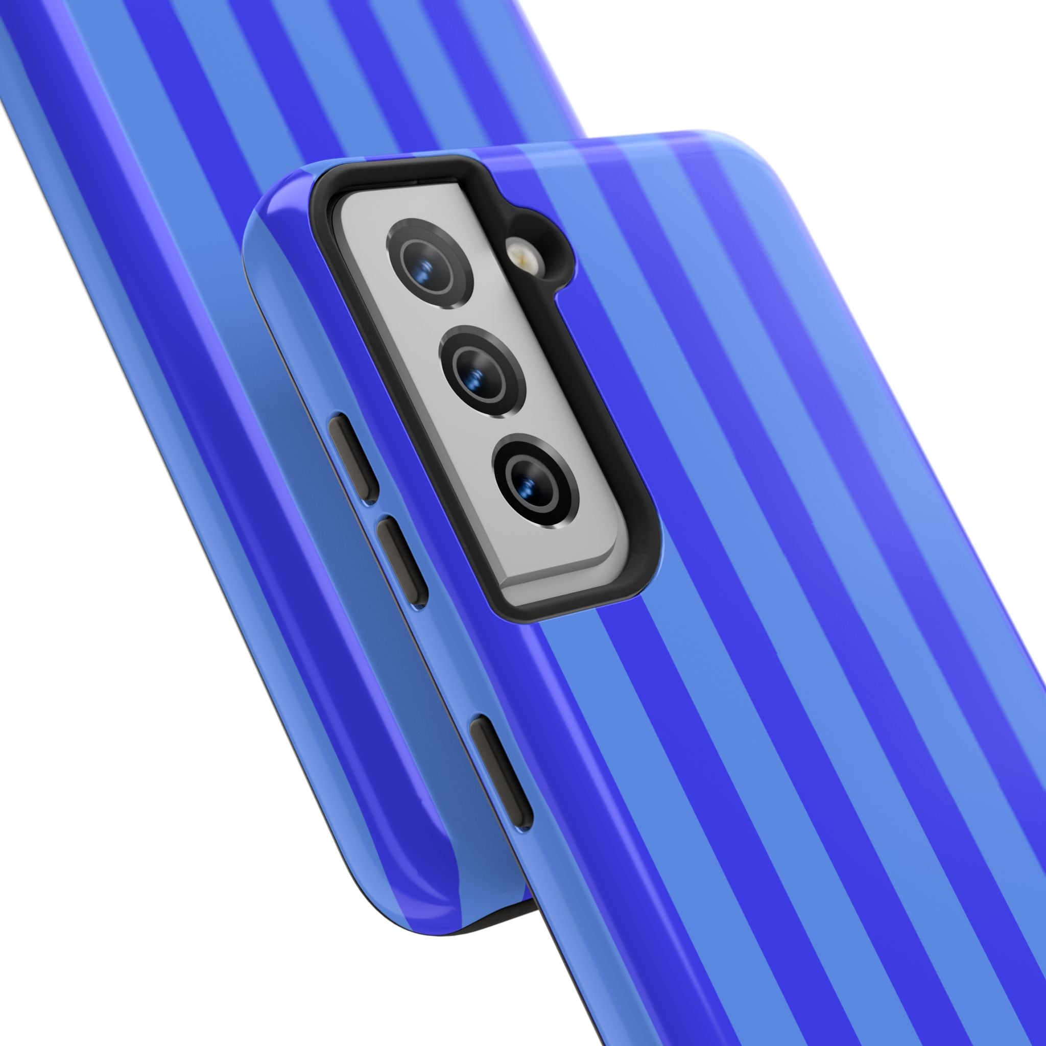 Blueberry Bold Stripes Samsung Galaxy Case