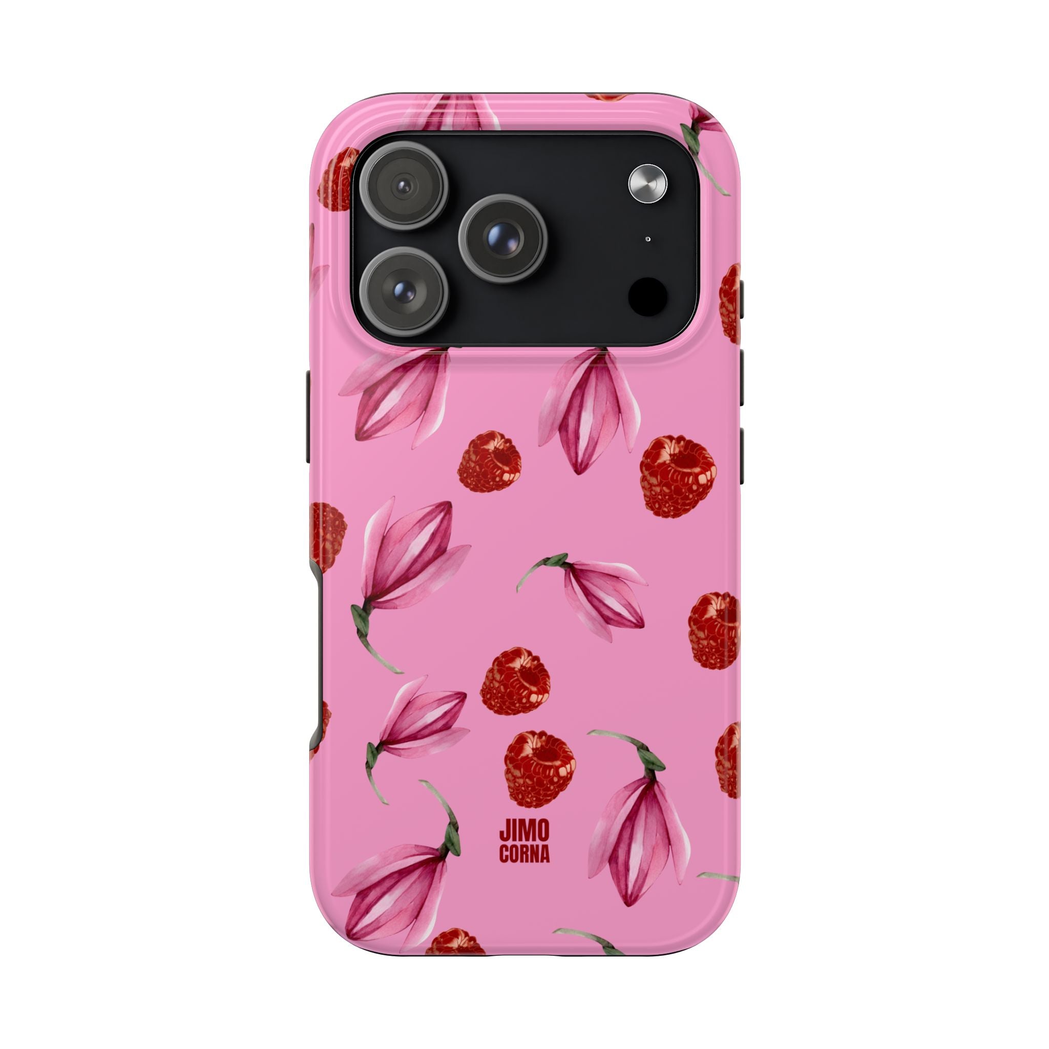 Raspberries and Flowers