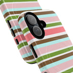 Sweet Candy Stripes MagSafe iPhone Case