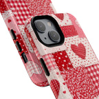 Patchwork Heart MagSafe iPhone Case
