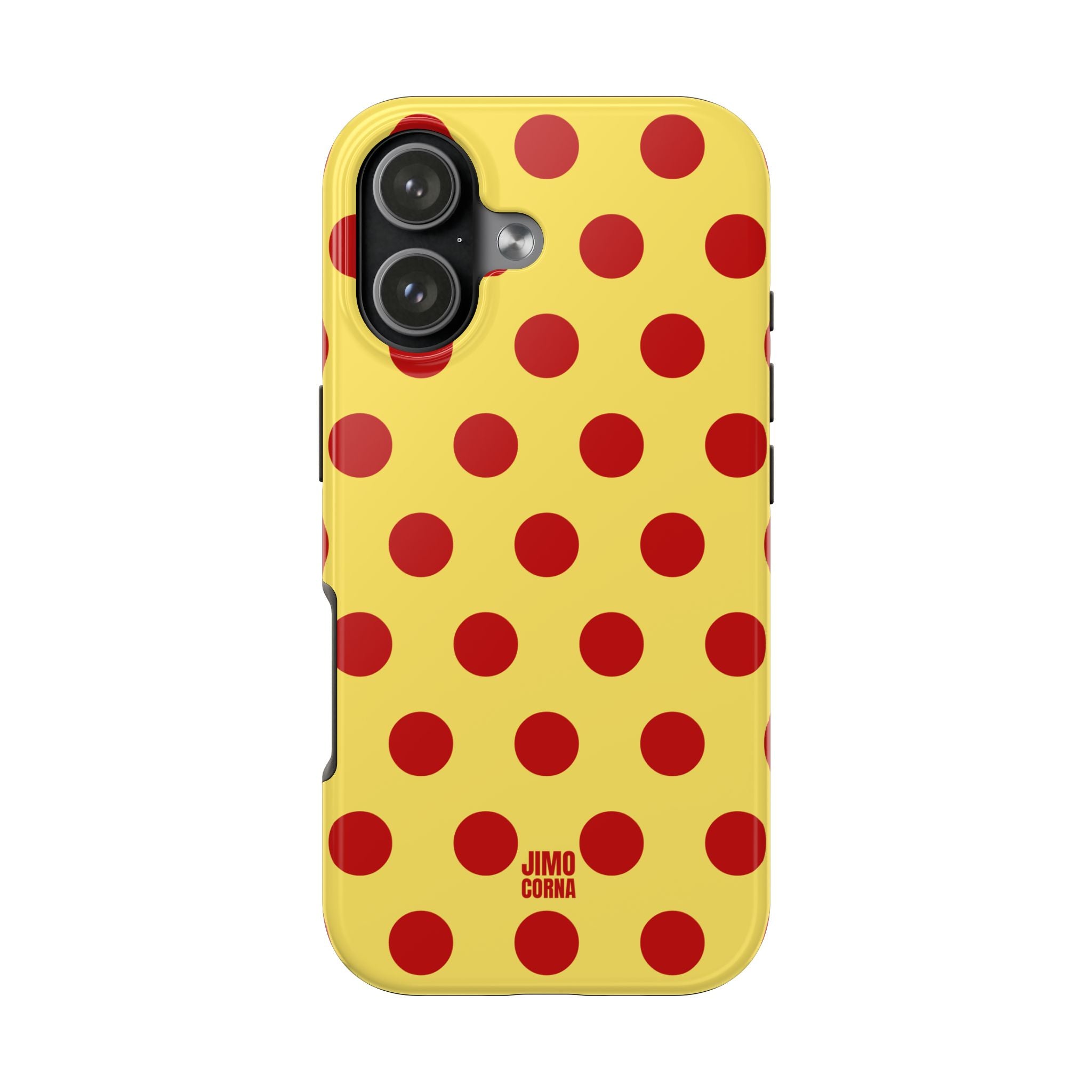 Big Polka Dot | Yellow and Red