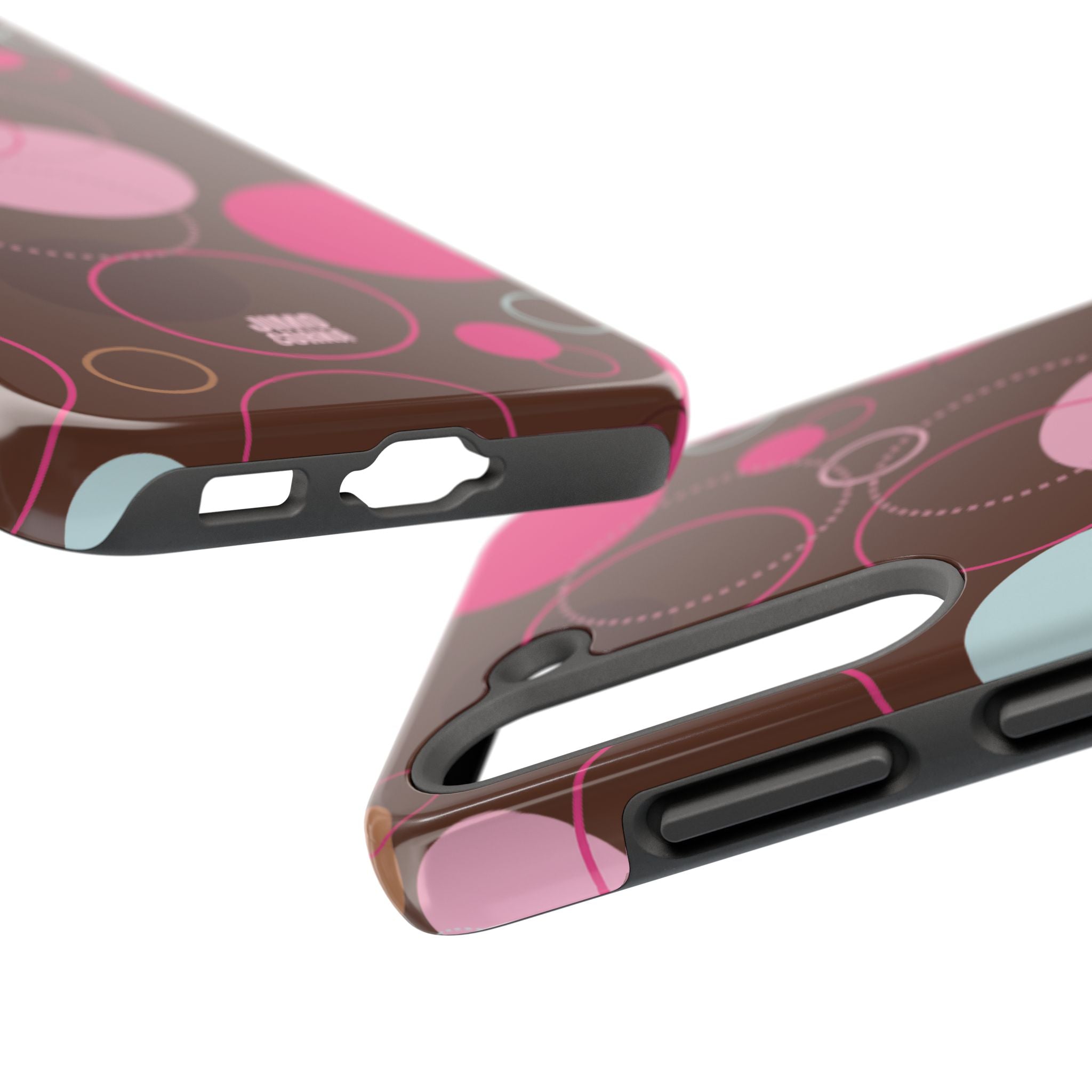 Spiral Pop Samsung Galaxy Case | Brown