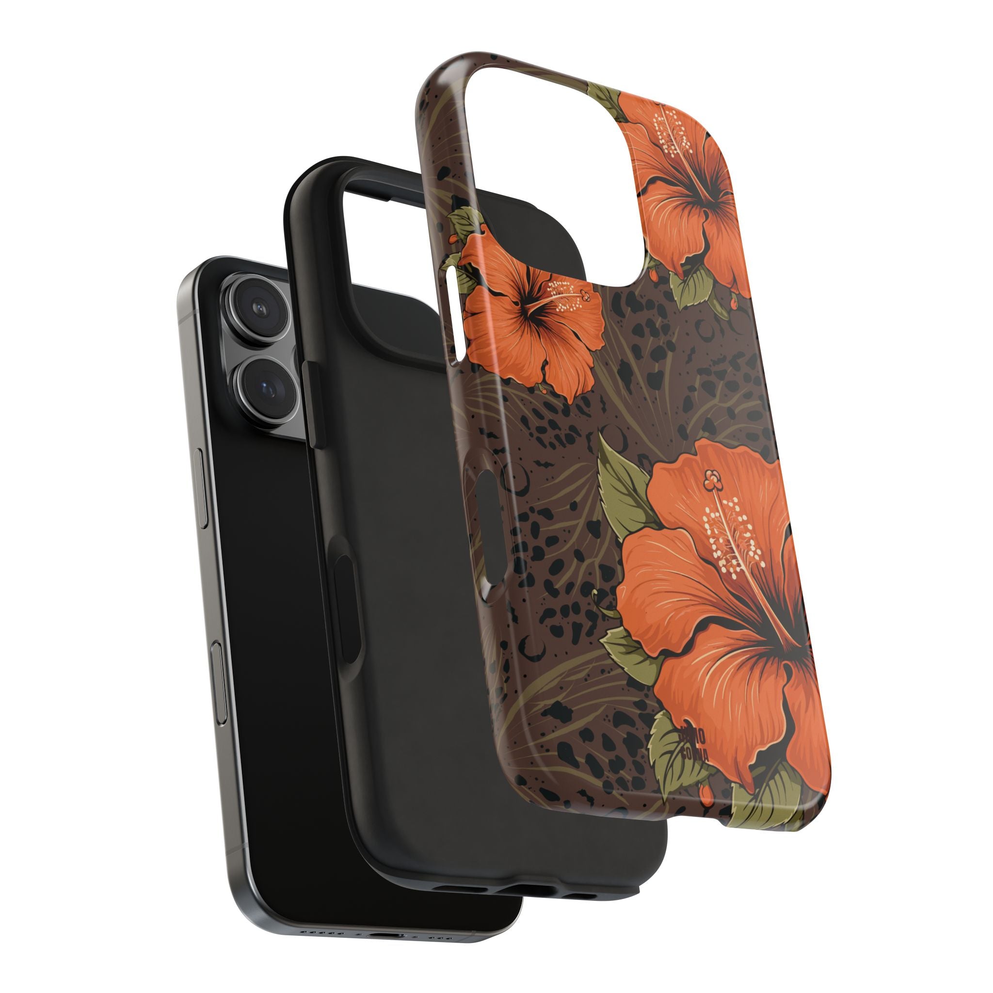 Orange Feisty Leopard