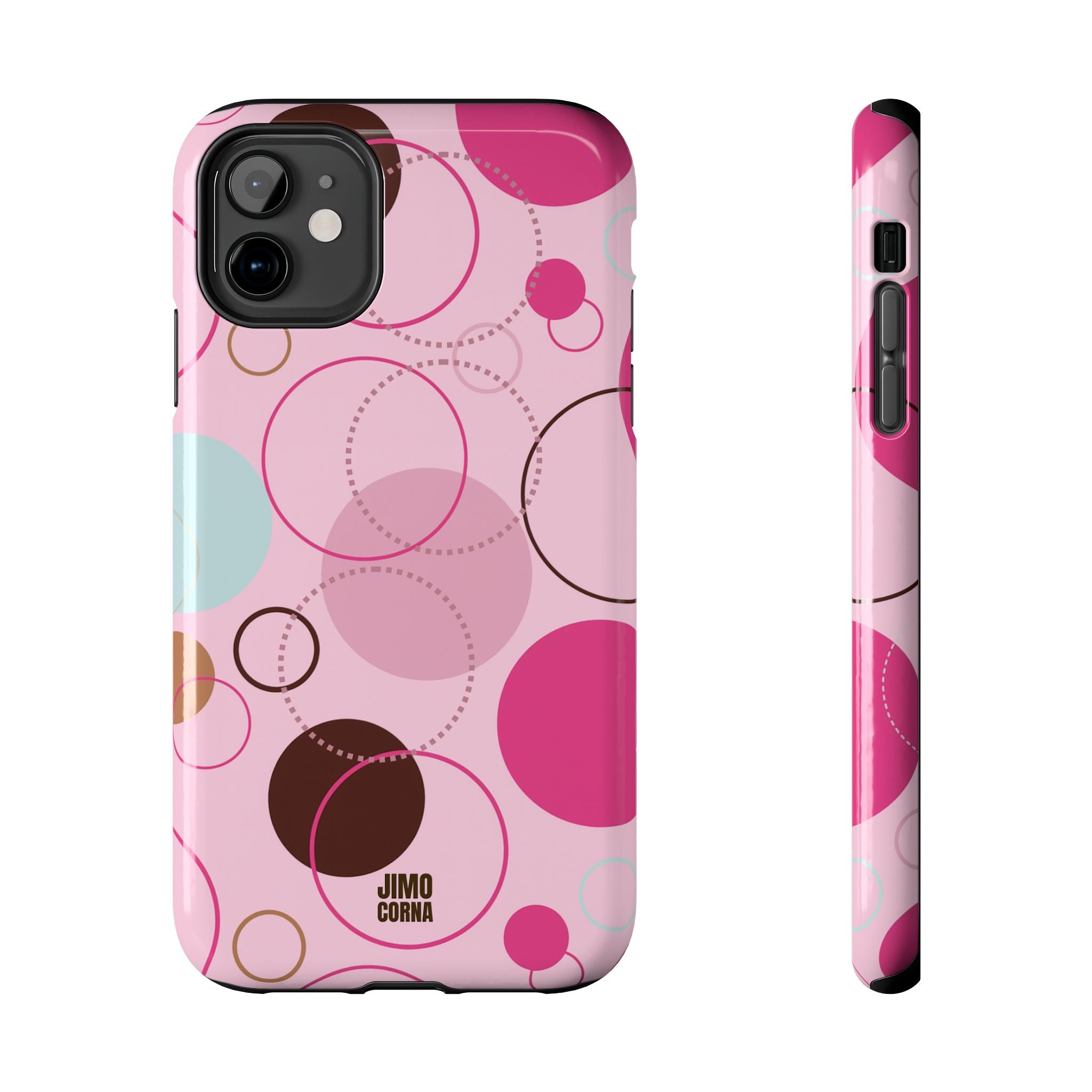Spiral Pop iPhone Case | Pink