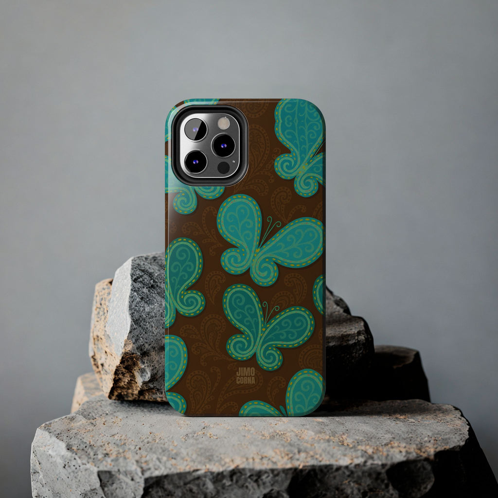 Cocoa Breeze Butterflies iPhone Case