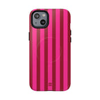 Strawberry Burst Bold Stripes