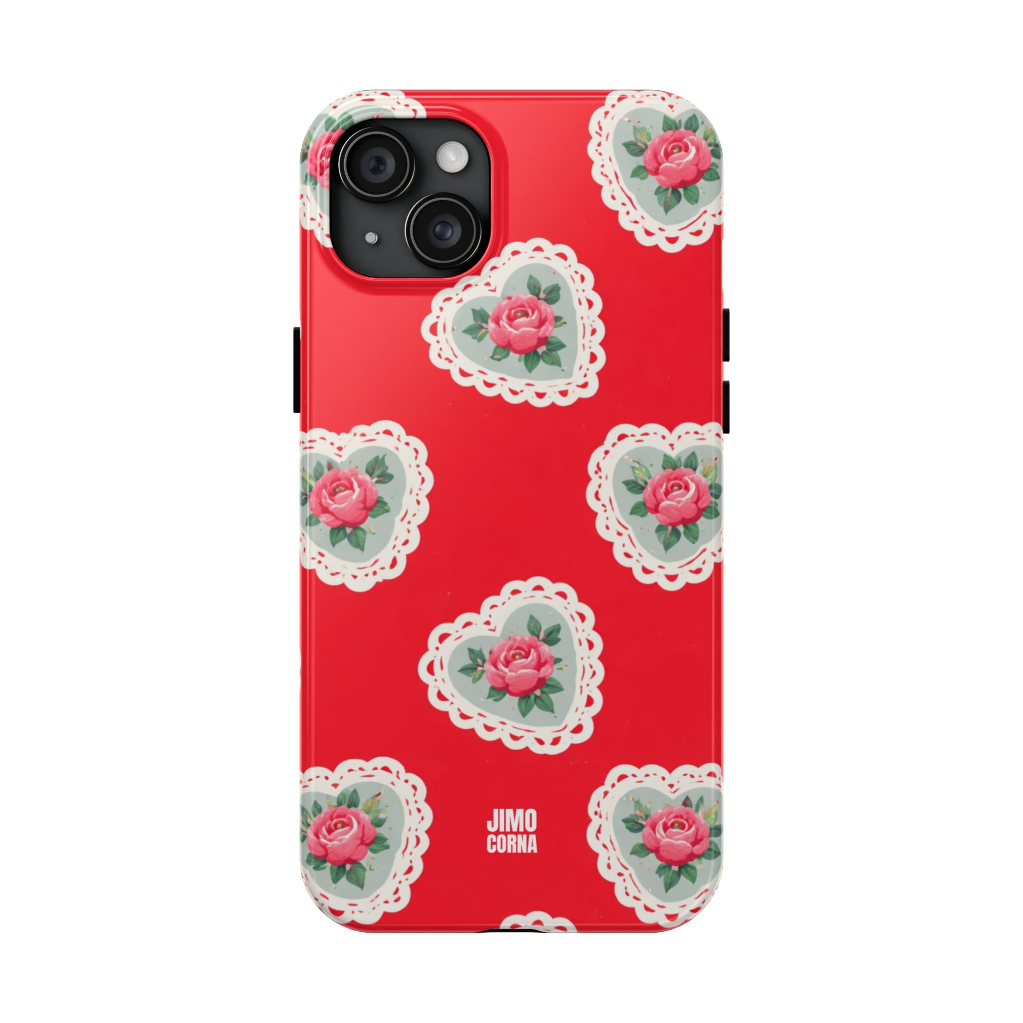 Rosy Lace iPhone Case