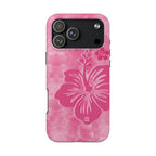Pink Tie-Dye Hibiscus