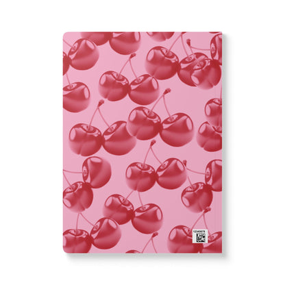 Red Retro Cherries Notebook