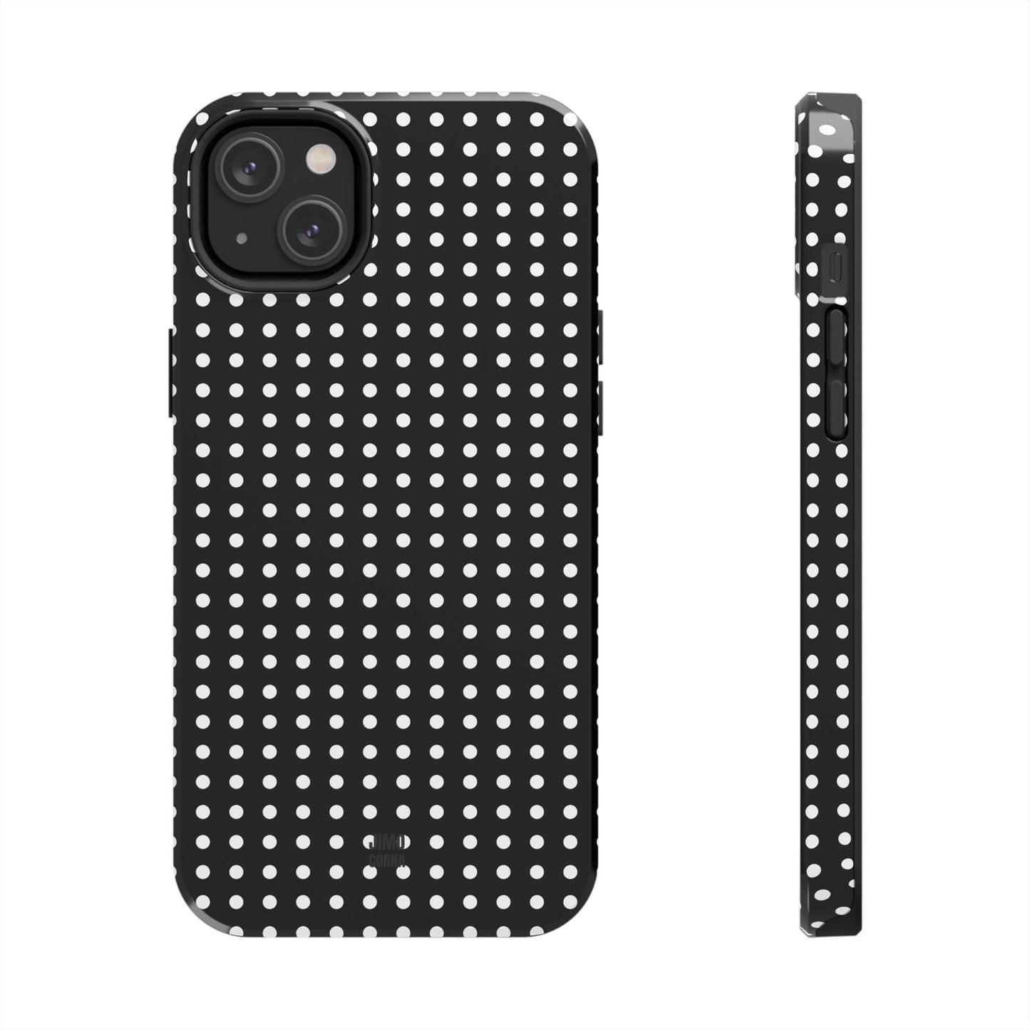 Black Polka Dot