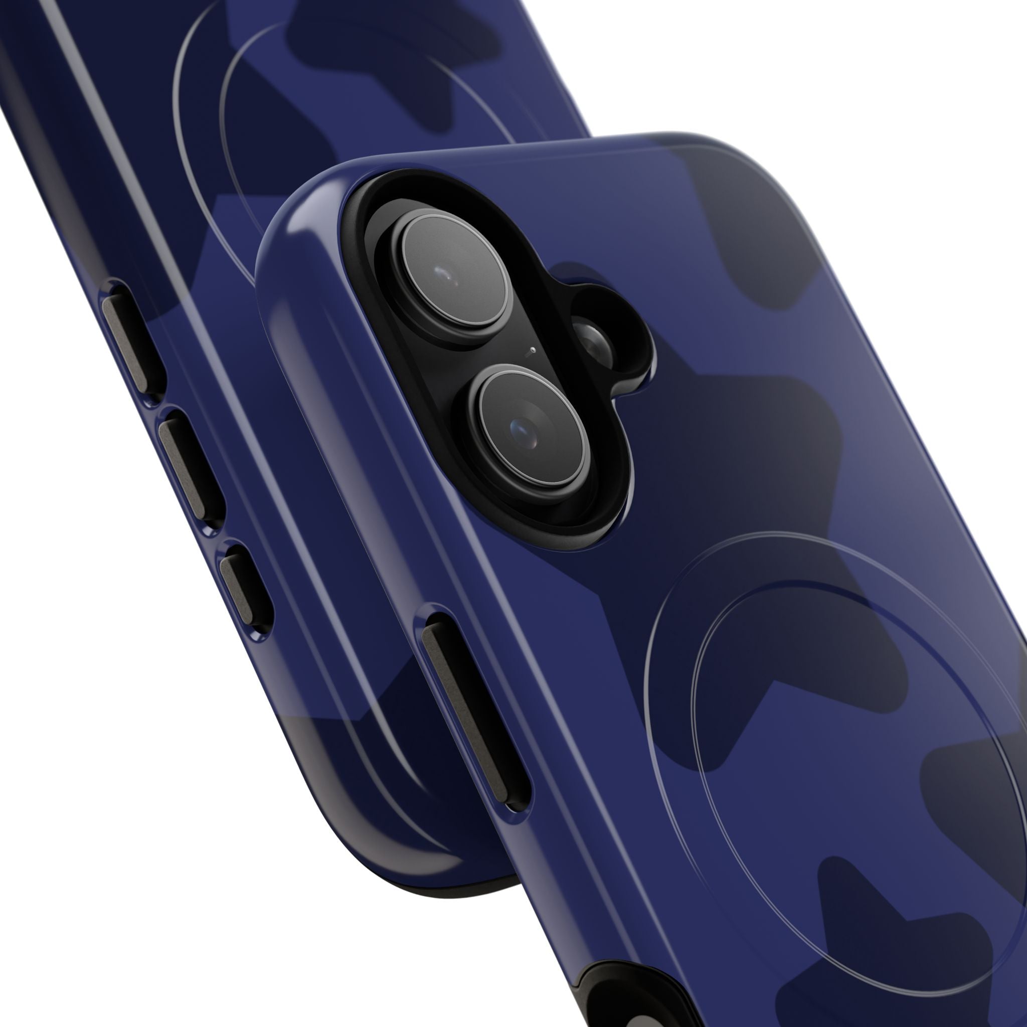Navy Blue Bold Stars