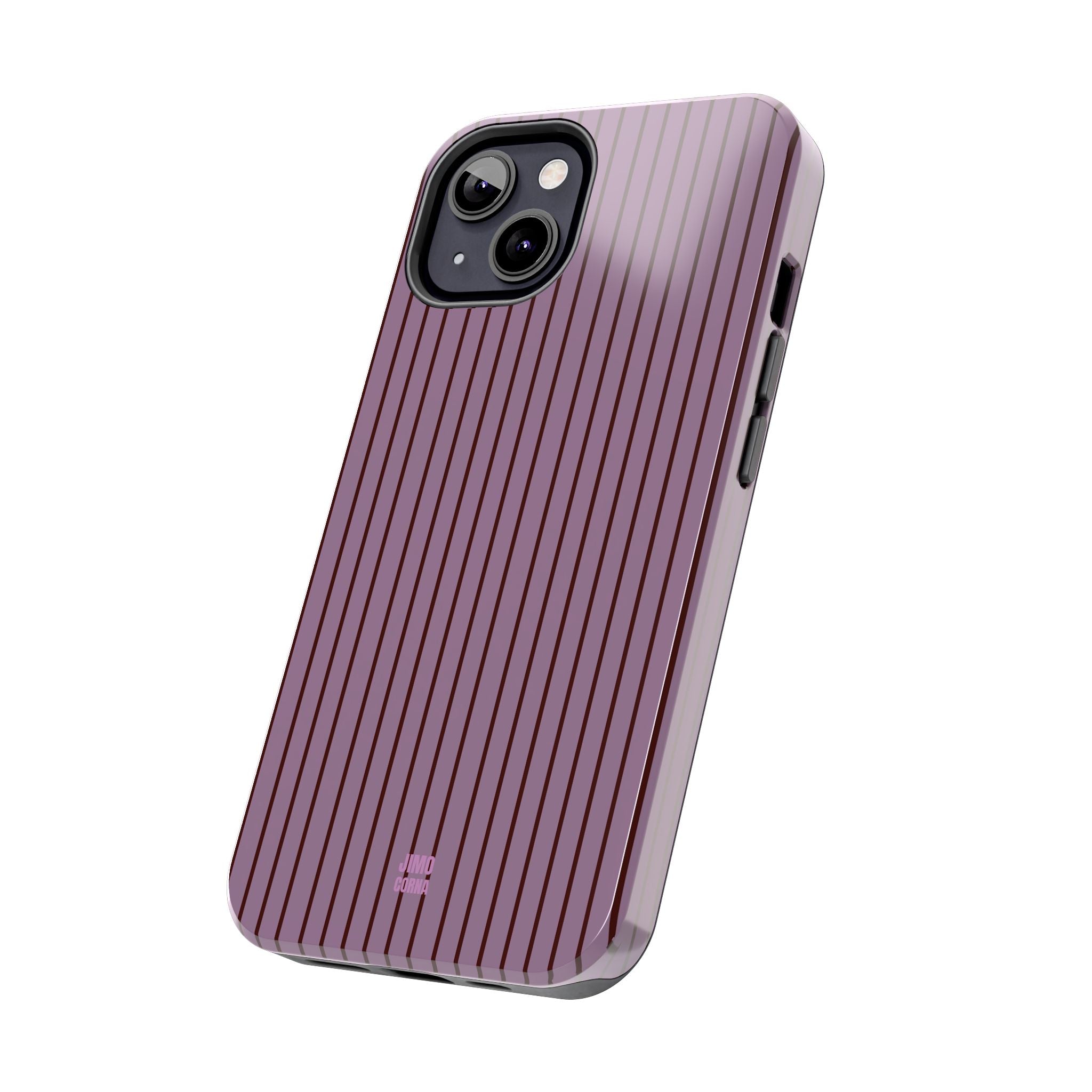 Plum Berry Soft Stripes