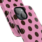 Big Polka Dot | Pink and Black