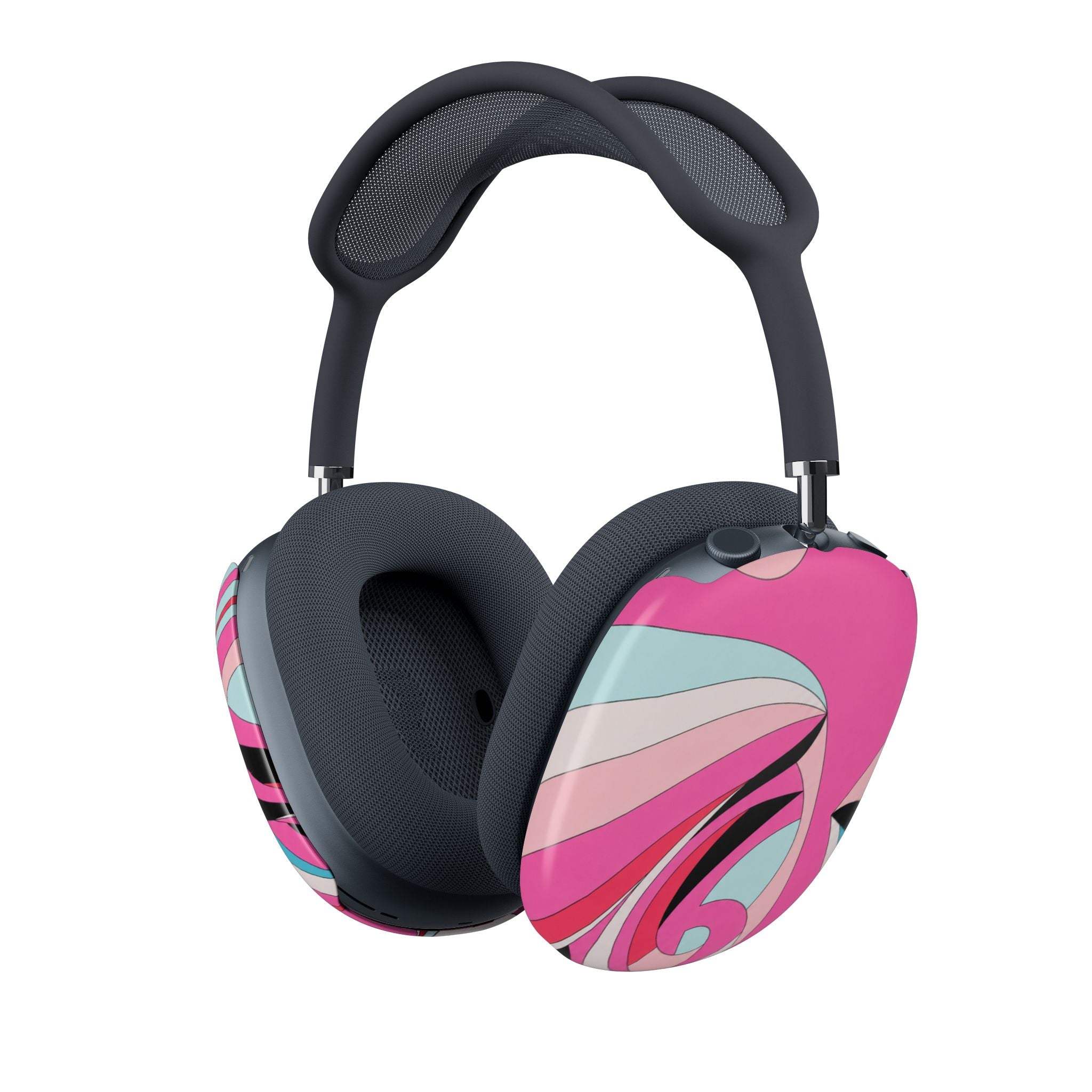 Pink Tropic Swirl AirPods Max Covers