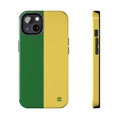 Green and Yellow Color Block