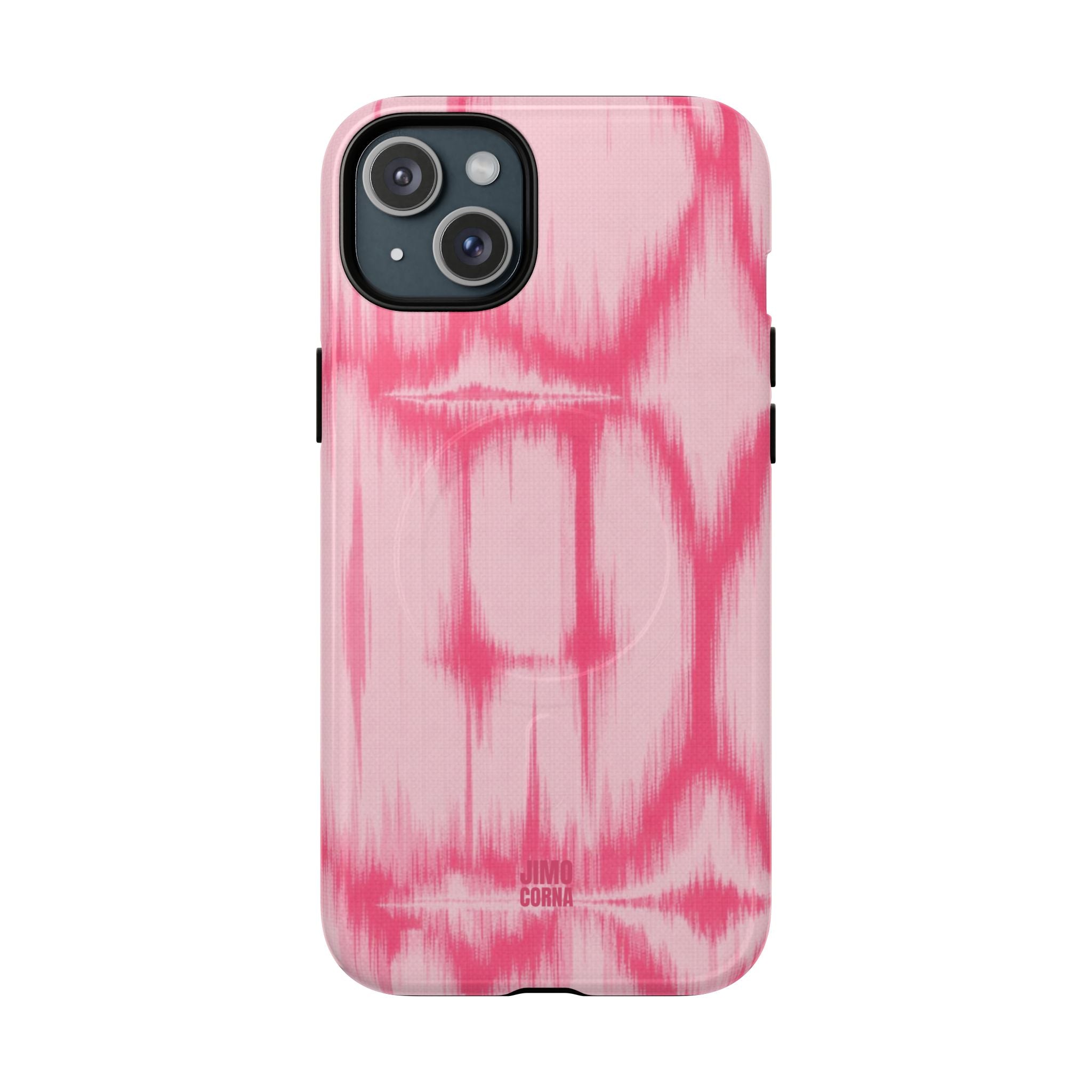 Taupe MagSafe iPhone Case | Pink