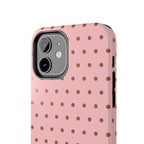 Polka Dot | Pink and Brown