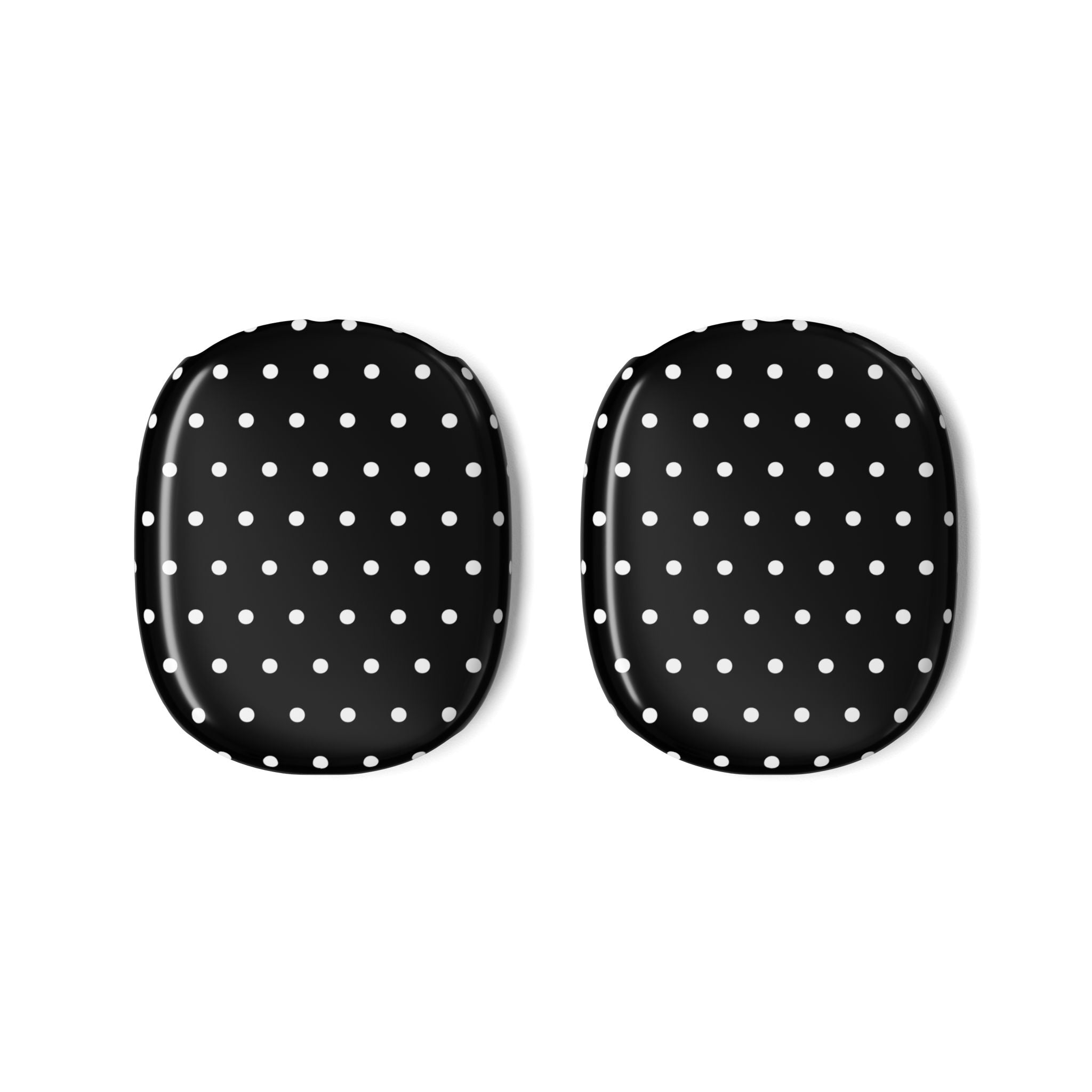Polka Dot AirPods Max Covers | Black and White