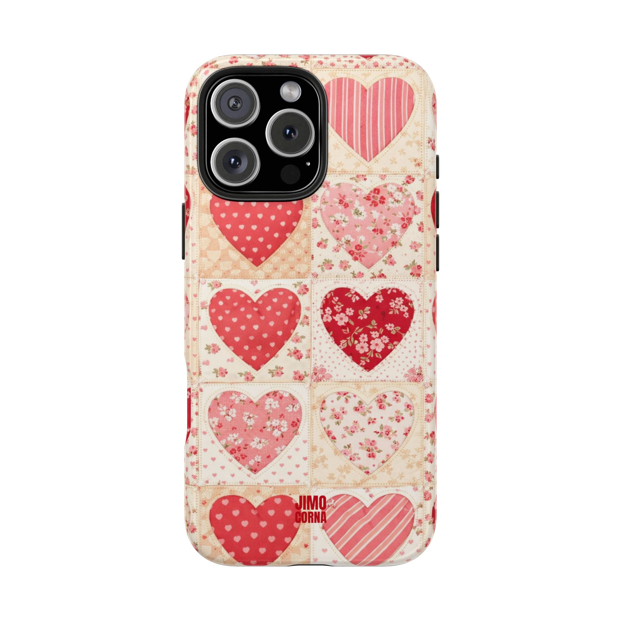 Sweetheart Patchwork iPhone Case