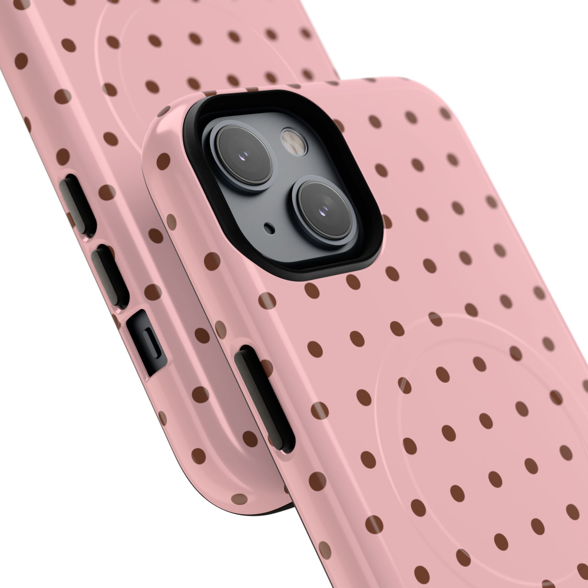 Polka Dot | Pink and Brown