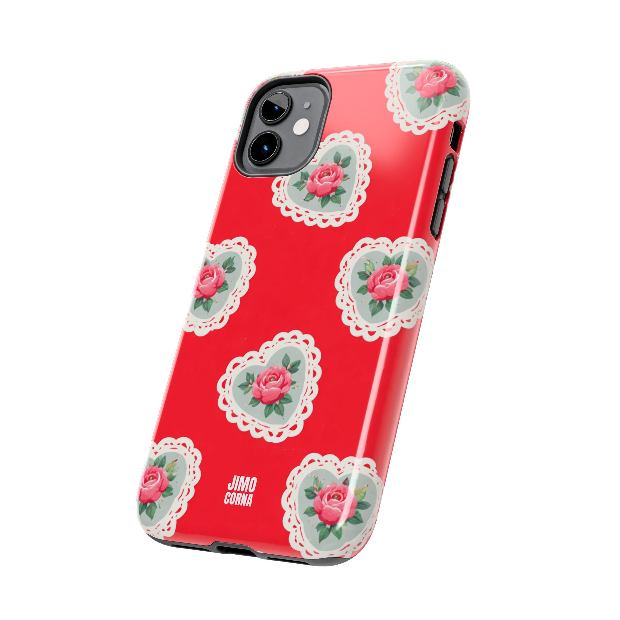 Rosy Lace iPhone Case