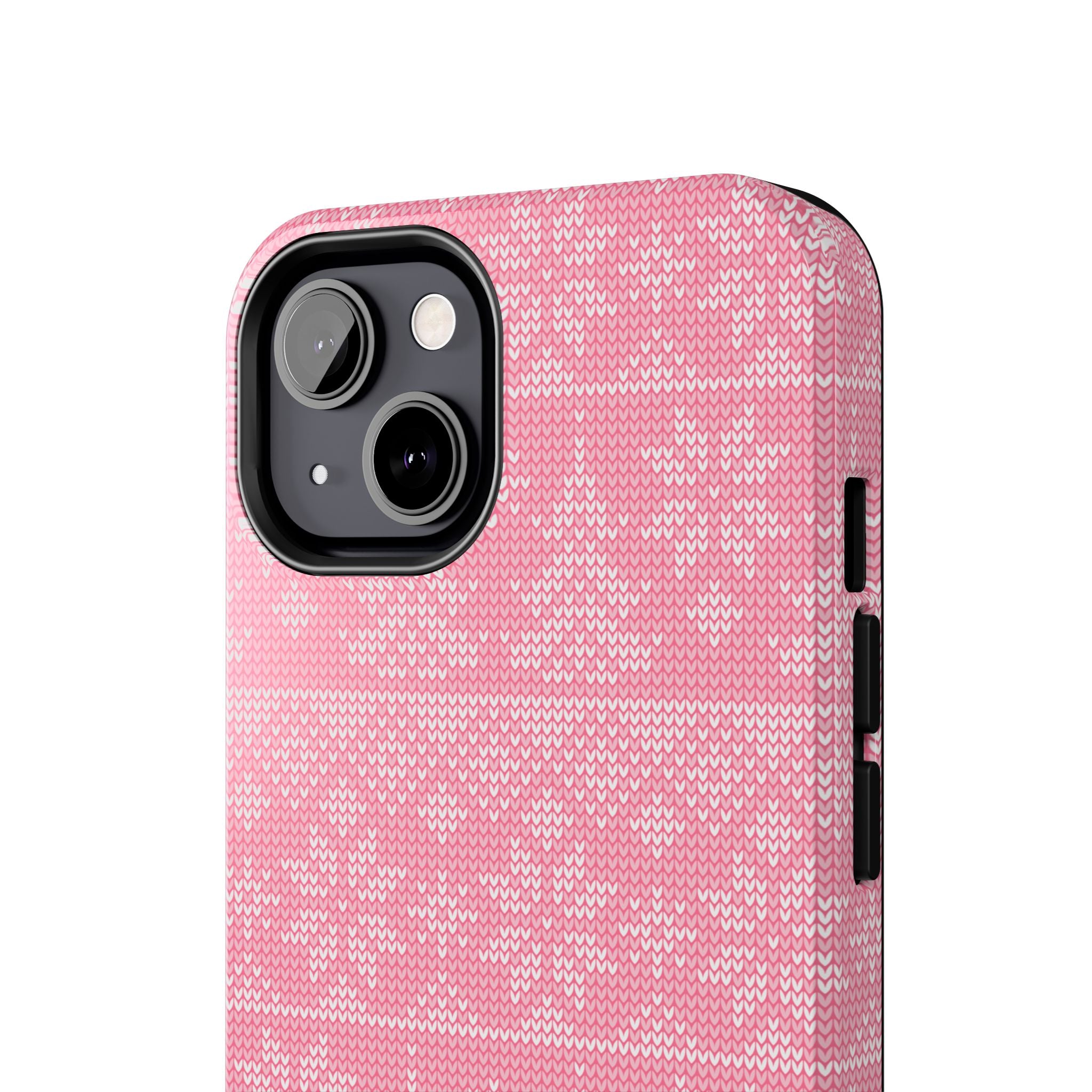 Holiday Knit | Pink iPhone Case